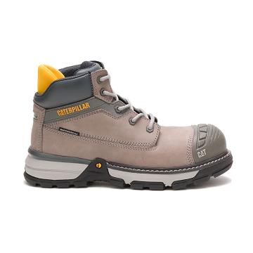 Buty Ochronne Damskie Caterpillar Excavator Superlite Waterproof Carbon Composite Metalowym Beżowe |