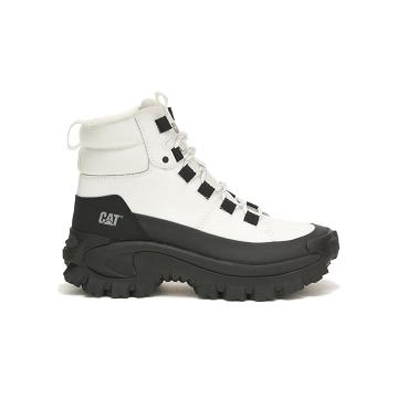 Buty Sneakersy Damskie Caterpillar Trespass Waterproof Galosh Białe | CAT448-PL