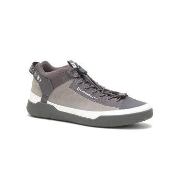 Sneakersy Damskie Caterpillar CODE Hex Utility Szare | CAT567-PL