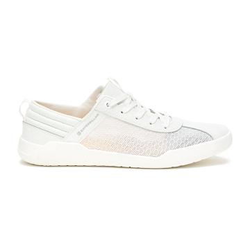 Sneakersy Damskie Caterpillar CODE Hex Vent Białe | CAT544-PL