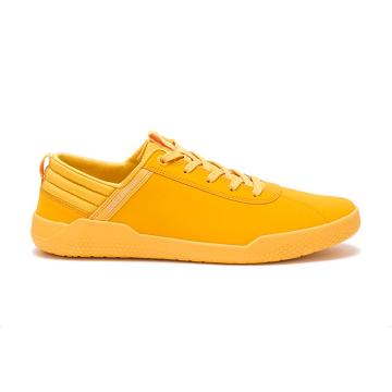 Sneakersy Damskie Caterpillar CODE Hex Żółte | CAT541-PL