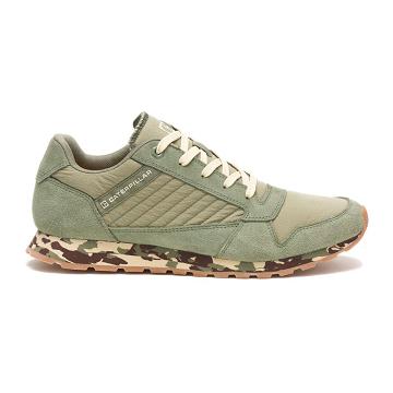 Sneakersy Damskie Caterpillar CODE Ventura Oliwkowe | CAT527-PL