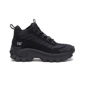 Sneakersy Damskie Caterpillar Intruder Mid Czarne | CAT564-PL