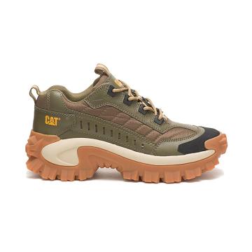 Sneakersy Damskie Caterpillar Intruder™ Oliwkowe | CAT550-PL