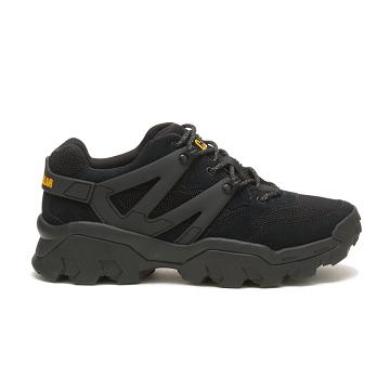 Sneakersy Męskie Caterpillar Reactor Czarne | CAT333-PL